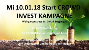 Gemeinsam Bodenfruchtbarkeit sichern - Podium und Auftakt zur Landkauf-Kampagne am Luzernenhof @ Haus 037 - Stadtteilzentrum Vauban